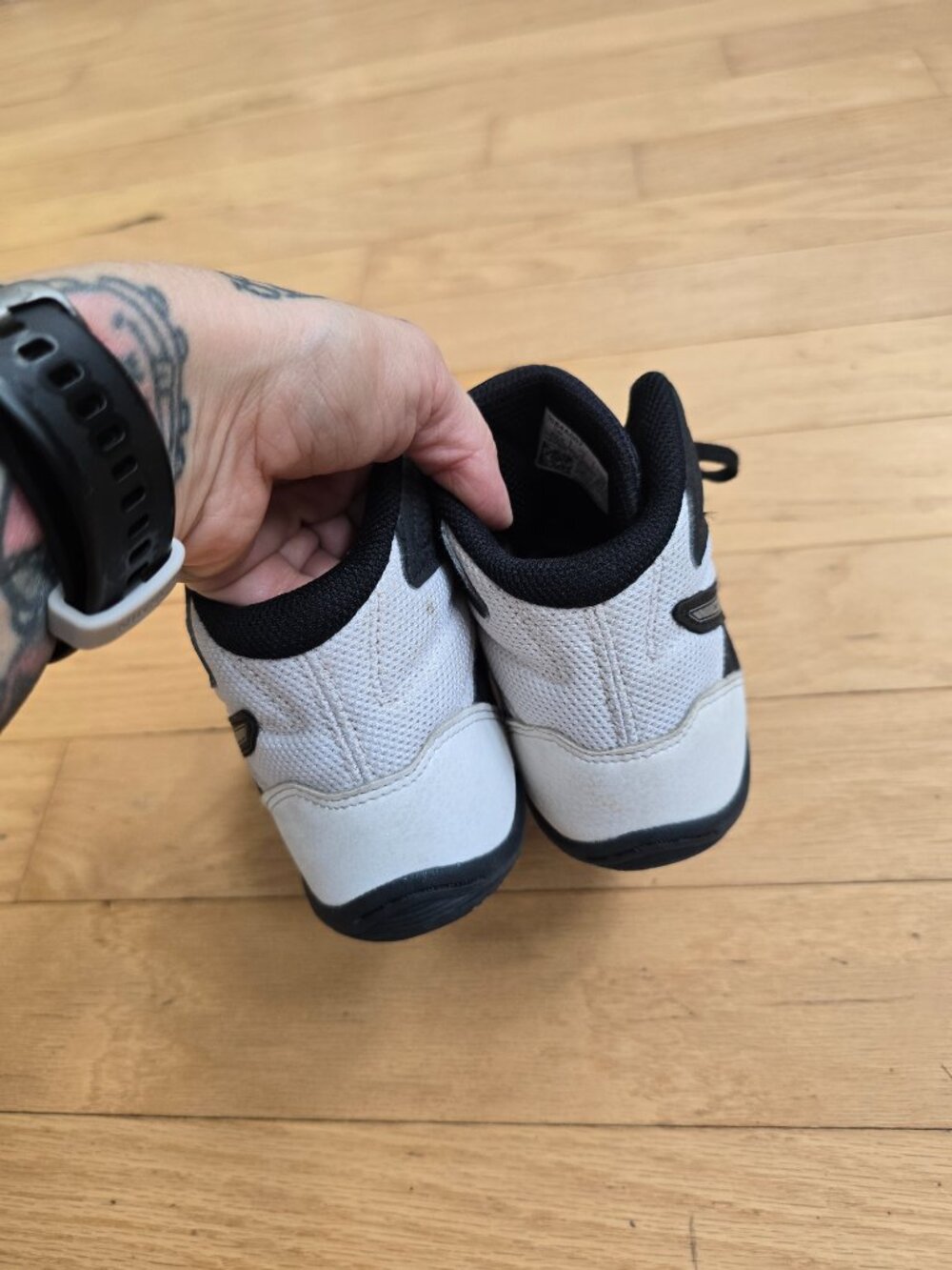 ASICS | Matflex 6 GS Black White Flat Sole Wrestling Sneakers | WMS 6.5 - Picture 6 of 9